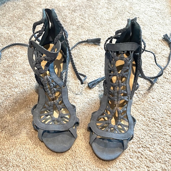 Lolashoetique blue sandals - Picture 1 of 4